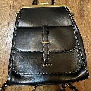 Ecosusi Pleather backpack